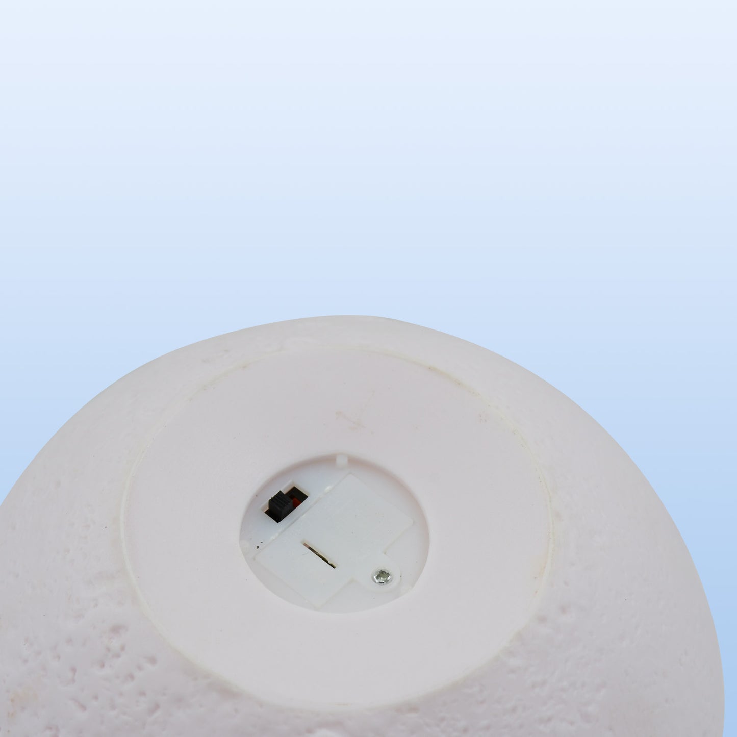 Moon Night Lamp With Plastic Stand Night Lamp For Bedroom (19 X14 Cm 1 Pc)