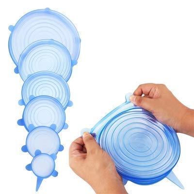 Silicone Lid Set Silicon Lids For Containers Silicon Stretchable Lids Silicone Lids And Cover