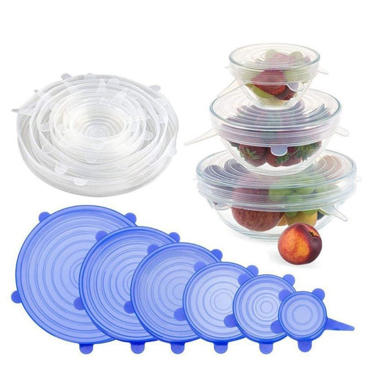 Silicone Lid Set Silicon Lids For Containers Silicon Stretchable Lids Silicone Lids And Cover